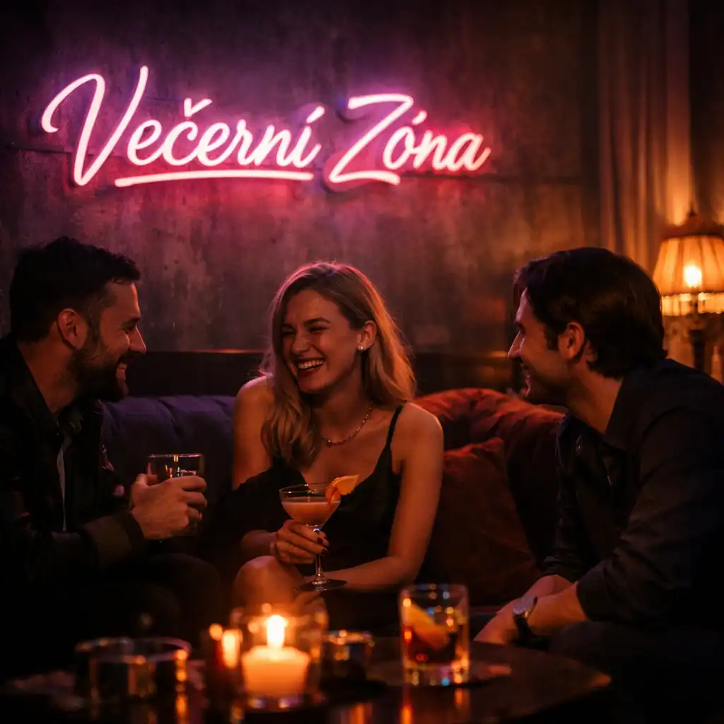 Náhled galerie Večerní Zóny s večerní atmosférou a detaily interiéru