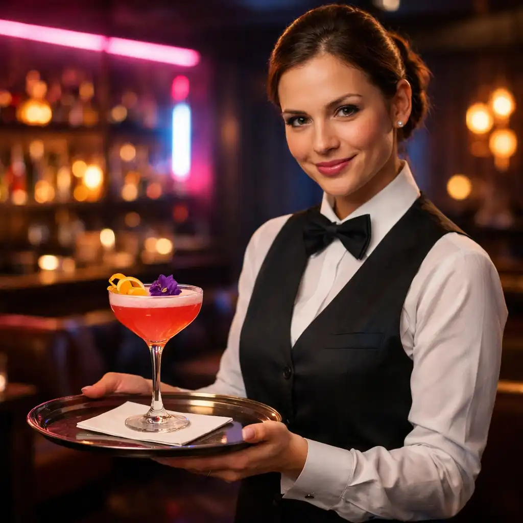 Prémiový servis a bar s koktejly během soukromé akce ve Večerní Zóně